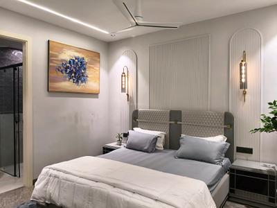 Bedroom Image of 2160 Sq.ft 4 BHK Builder Floor for sale in Adani Samsara Avasa, Kadarpur Gurgaon for Rs. 31500000