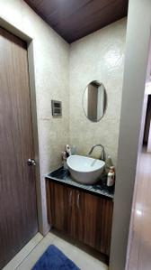 Bathroom Image of 810 Sq.ft 1.5 BHK Apartment / Flat for sale in Vishesh Balaji Symphony, Panvel Navi Mumbai for Rs. 7200000