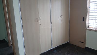 Bedroom Image of 600 Sq.ft 1 BHK Builder Floor for rent in Kasturi Nagar Bengaluru for Rs. 18000