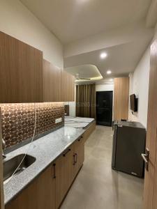 Kitchen Image of 200 Sq.ft 1 RK Builder Floor for rent in Sector 48 Gurgaon for Rs. 20000