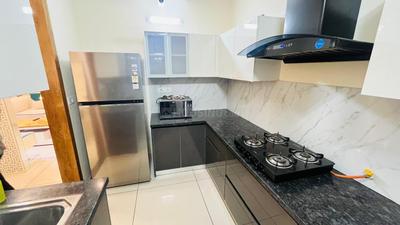 Kitchen Image of 1638 Sq.ft 3 BHK Apartment / Flat for rent in PR7 Airport Road Zirakpur for Rs. 55000