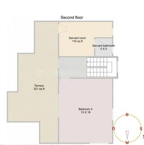Image of 2039 Sq.ft 4 BHK Villa for sale in Tanmathra Shriram Chirping Grove by Tanmathra Aquarelle Developers Private Limited, Sarjapur, Bengaluru for Rs. 24800000