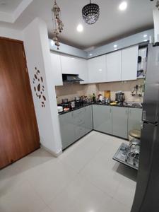 Kitchen Image of 1050 Sq.ft 2 BHK Apartment / Flat for rent in Greno Residency, Devla Greater Noida for Rs. 20000