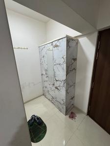 Bedroom Image of 450 Sq.ft 1 RK Studio for rent in Gera World Of Joy, Upper Kharadi Pune for Rs. 25000