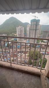 Balcony Image of 800 Sq.ft 2 BHK Apartment / Flat for rent in Sunrise Glory, Shilphata Thane for Rs. 30000