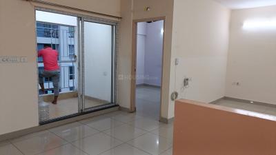 Living Room Image of 910 Sq.ft 3 BHK Apartment / Flat for sale in Shapoorji Pallonji Shukhobrishti, New Town Kolkata for Rs. 6600000
