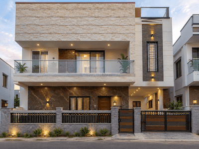 Image of 1950 Sq.ft 4 BHK Independent House for sale in Injambakkam, Chennai for Rs. 30000000