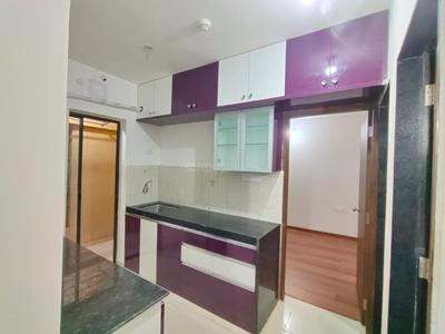 Kitchen Image of 600 Sq.ft 1 BHK Apartment / Flat for rent in Shapoorji Pallonji Joyville Hadapsar Annexe, Shewalewadi Pune for Rs. 20000