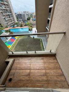 Balcony Image of 1310 Sq.ft 2 BHK Apartment / Flat for rent in Shreenathji Delta Riviera, Ulwe Navi Mumbai for Rs. 50000