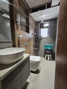 Bathroom Image of 1250 Sq.ft 3 BHK Apartment / Flat for rent in Mallhar Bhimashankar Heights, Dahisar West Mumbai for Rs. 80000