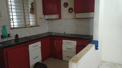 Kitchen Image of 1130 Sq.ft 3 BHK Apartment / Flat for rent in Earthshastra Nariman Point, Mahalakshmi Nagar Indore for Rs. 20000