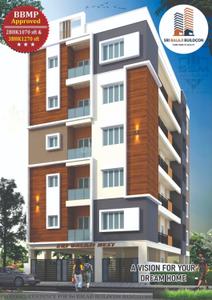 Image of 1070 Sq.ft 2 BHK Apartment / Flat for sale in RT Nagar, Bengaluru for Rs. 7400000