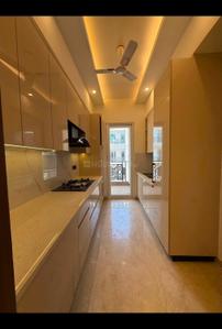 Kitchen Image of 1530 Sq.ft 3 BHK Builder Floor for rent in Raj One Good Earth, Sector 71 Gurgaon for Rs. 50000