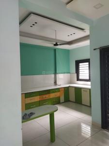 Kitchen Image of 1500 Sq.ft 3 BHK Independent House for rent in Bhicholi Mardana Indore for Rs. 40000