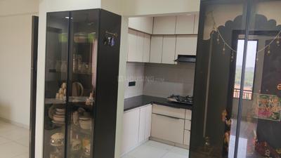 Kitchen Image of 1485 Sq.ft 3 BHK Apartment / Flat for sale in Saral Sky, Sughad Gandhinagar for Rs. 8500000