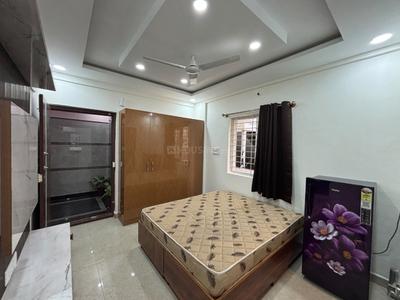 Bedroom Image of 200 Sq.ft 1 RK Builder Floor for rent in Teachers Colony Bengaluru for Rs. 18000