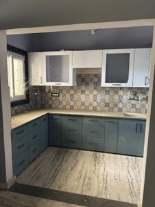 Kitchen Image of 1250 Sq.ft 2 BHK Builder Floor for rent in Kursi Road Lucknow for Rs. 12000