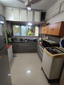 Kitchen Image of 660 Sq.ft 1 RK Apartment / Flat for sale in Thane West Thane for Rs. 9000000