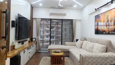 Living Room Image of 1000 Sq.ft 2 BHK Apartment / Flat for sale in Royal Palms Garden View, Goregaon East Mumbai for Rs. 10800000