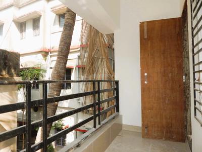 Balcony Image of 624 Sq.ft 2 BHK Apartment / Flat for sale in Dum Dum Cantonment Kolkata for Rs. 1996800