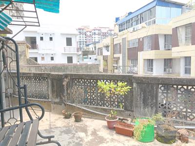 Terrace Image of 1000 Sq.ft 2 BHK Builder Floor for sale in Tollygunge Kolkata for Rs. 4800000