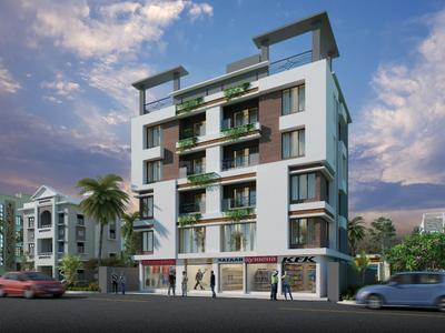 Building Image of 1059 Sq.ft 3 BHK Apartment / Flat for sale in Sun Lake Residency, Kalighat Kolkata for Rs. 13230000
