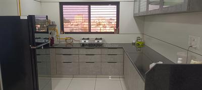 Kitchen Image of 1200 Sq.ft 2 BHK Apartment / Flat for rent in Antra Himalaya Flats, Shanti Nagar Nadiad for Rs. 12000