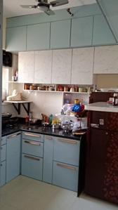 Kitchen Image of 880 Sq.ft 3 BHK Apartment / Flat for rent in Vijay Orovia, Hiranandani Estate Thane for Rs. 65000
