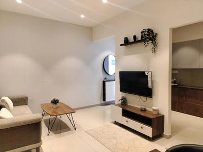 Living Room Image of 1110 Sq.ft 2 BHK Apartment / Flat for sale in Mantra Monarch, Balewadi Pune for Rs. 11000000