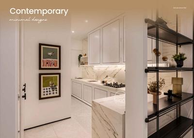 Kitchen Image of 1150 Sq.ft 3 BHK Apartment / Flat for sale in Godrej Bliss, Kandivali East Mumbai for Rs. 27900000