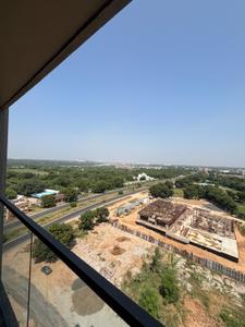 Balcony Image of 854 Sq.ft 3 BHK Apartment / Flat for sale in Stavya Sky, Gujarat International Finance Tec City Gandhinagar for Rs. 8000000