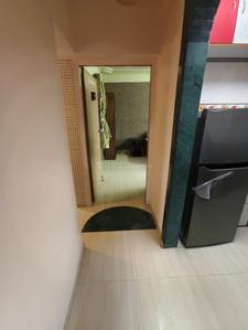 Bedroom Image of 600 Sq.ft 1 BHK Apartment / Flat for rent in Shree Kanchan Janga CHS, Kopar Khairane Navi Mumbai for Rs. 40000