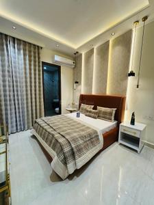 Bedroom Image of 1400 Sq.ft 3 BHK Apartment / Flat for sale in Aeren Homes, Peer Muchalla Zirakpur for Rs. 8000000