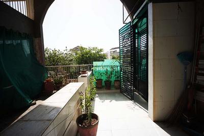 Balcony Image of 1800 Sq.ft 3 BHK Apartment / Flat for sale in Ghatlodiya Ahmedabad for Rs. 10500000