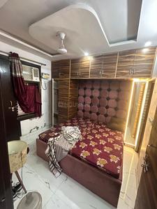 Bedroom Image of 600 Sq.ft 2 BHK Builder Floor for rent in Uttam Nagar New Delhi for Rs. 17000