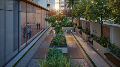 Image of 1804 Sq.ft 3 BHK Apartment / Flat for sale in Nyati Evania, Sadashiv Peth, Pune for Rs. 24200000