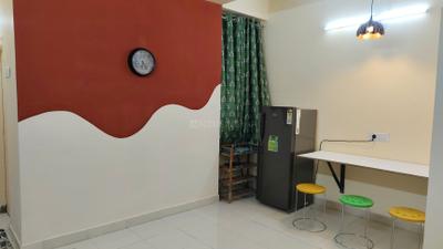 Living Room Image of 490 Sq.ft 1 BHK Apartment / Flat for rent in Begumpet Hyderabad for Rs. 23000