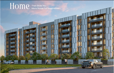 Image of 1043 Sq.ft 2 BHK Apartment / Flat for sale in Shriram Nysa, Dhanori, Pune for Rs. 7000000