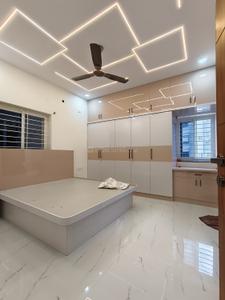 Bedroom Image of 1800 Sq.ft 3 BHK Apartment / Flat for rent in Madhapur Hyderabad for Rs. 60000