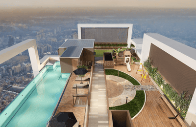 Image of 648 Sq.ft 1 BHK Apartment / Flat for sale in Veer Hills, Thane West, Thane for Rs. 10500000