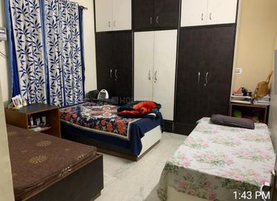 Bedroom Image of 1500 Sq.ft 2 BHK Builder Floor for rent in Sector 14 Gurgaon for Rs. 38000