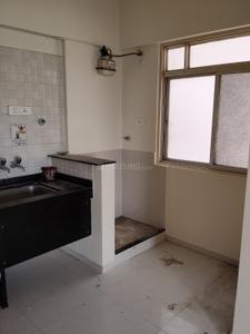 Kitchen Image of 803 Sq.ft 2 BHK Apartment / Flat for sale in Nyati Elan, Wagholi Pune for Rs. 6050000