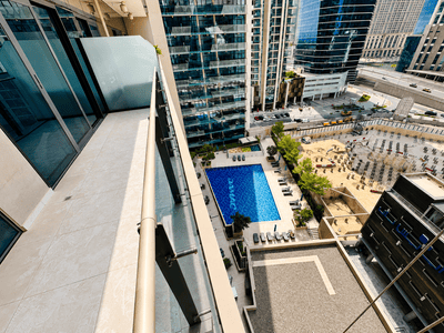 Balcony Image of 668 Sq.ft 1 BHK Apartment / Flat for sale in Damac Merano Tower, Business Bay Dubai for Rs. 28634166