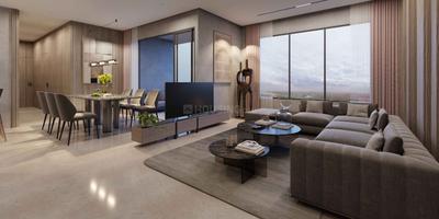 Hall Image of 2653 Sq.ft 3 BHK Apartment / Flat for sale in Shivalik Greenfield, Shantigram Ahmedabad for Rs. 16000000