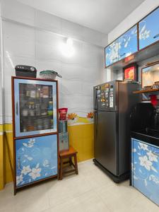 Kitchen Image of 570 Sq.ft 1 BHK Apartment / Flat for sale in Thane West Thane for Rs. 9000000