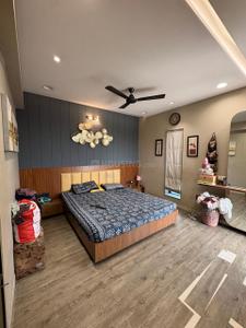Bedroom Image of 2100 Sq.ft 3 BHK Apartment / Flat for rent in Yashasvi Siddhi Ellipse, Bhimrad Surat for Rs. 37000