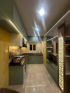 Kitchen Image of 1450 Sq.ft 3 BHK Apartment / Flat for rent in Newtown Kuber Regency Co Operative, Rajarhat Kolkata for Rs. 28000