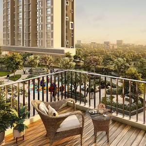 Balcony Image of 1044 Sq.ft 2 BHK Apartment / Flat for sale in Godrej Serene, Mamurdi Pune for Rs. 8300000