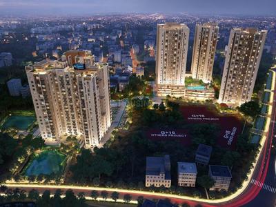 Image of 1007 Sq.ft 3 BHK Apartment / Flat for sale in Srijan Orizon Phase I, Narendrapur, Kolkata for Rs. 8500000