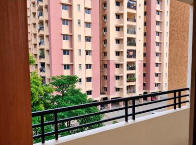 Balcony Image of 1300 Sq.ft 2 BHK Apartment / Flat for rent in Shilpa Hills Hyderabad for Rs. 38000